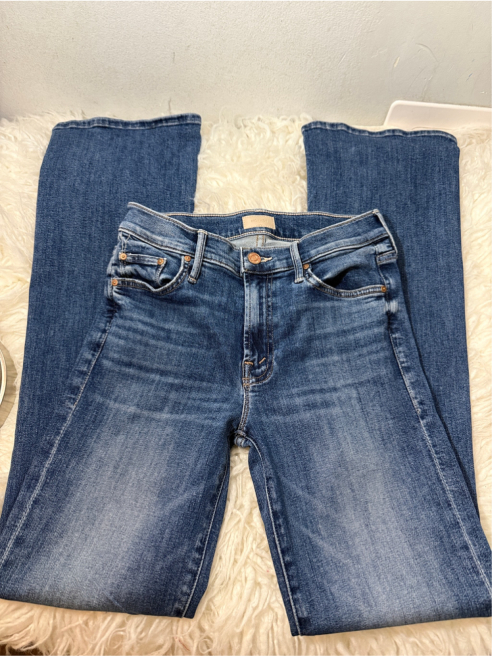 Mother The Outsider Sneak straight leg jeans size 25 - Picture 4 of 9